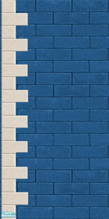 Sims 2 — JJs denim second floor stone left by thesorceress — Made by request by The Sorceress, also for Mac players enjoy