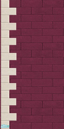 Sims 2 — JJs Cherise second floor stone left by thesorceress — Made by request by The Sorceress, also for Mac players