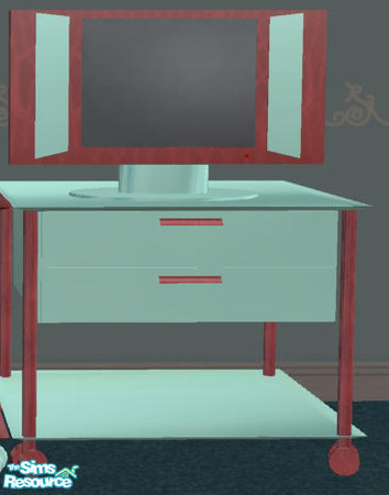 Sims 2 — Darube Bedroom - TV by Cloisonne — Bedroom TV oooh nice,that'll do me.:))