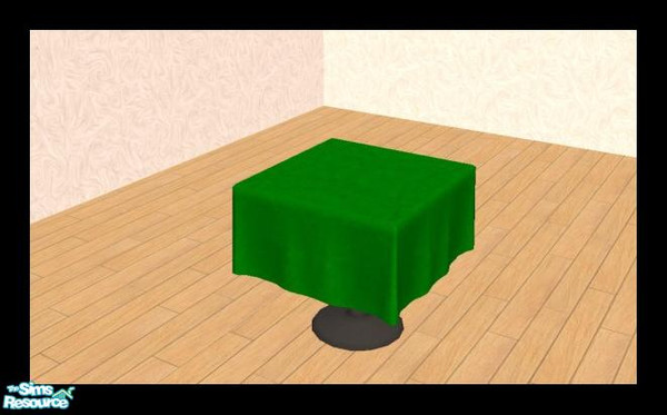 Sims 2 — MDP Green Good Taste Table Cloth by MelandStv — There are 10 colourful table cloths in this set. Colours the