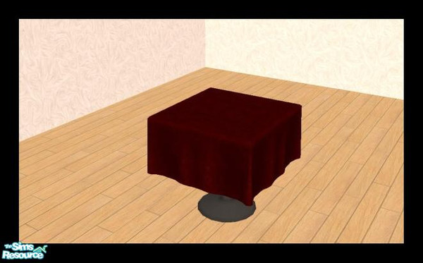 Sims 2 — MDP Brown Good Taste Table Cloth by MelandStv — There are 10 colourful table cloths in this set. Colours the