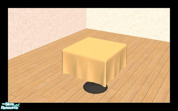 Sims 2 — MDP Golden Good Taste Table Cloth by MelandStv — There are 10 colourful table cloths in this set. Colours the