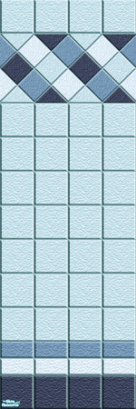 Sims 2 — Tiles - Individual Item by Lorah — Tile walls and floors in grey, blue, green and lavender.