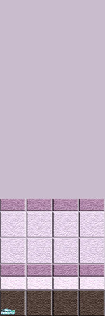 Sims 2 — Tiles - Individual Item by Lorah — Tile walls and floors in grey, blue, green and lavender.