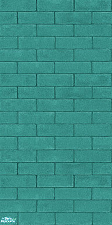 Sims 2 — JJs aqua second floor stone mid by thesorceress — Made by request by The Sorceress Mac compatible, Enjoy!!