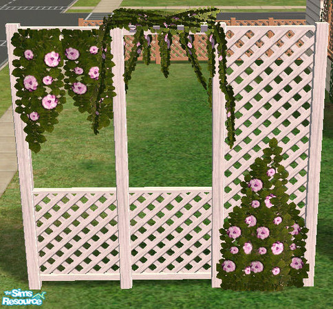 Sims 2 — Climbing Plants -  Pink roses by Simaddict99 — pink climbing roses