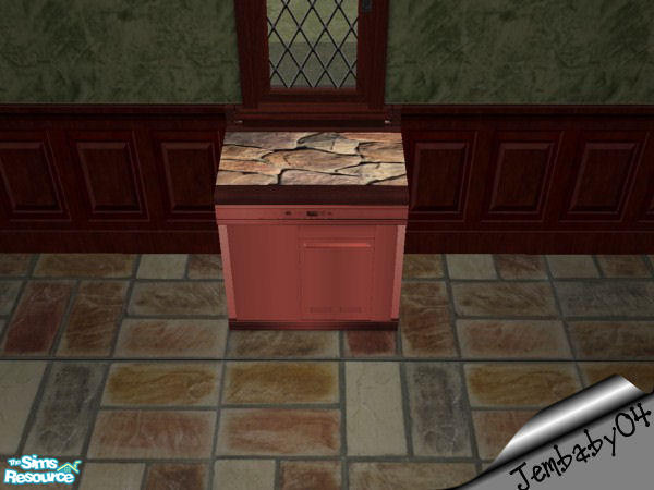 Sims 2 — Hampton Trash Compactor by jembaby04 — Charm takes on a new form in the Englewood Stone kitchen. With deep