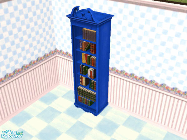 Sims 2 — Child's Monster Set - Bookcase by pegasussims — A cute bookcase that is part of the monster set.
