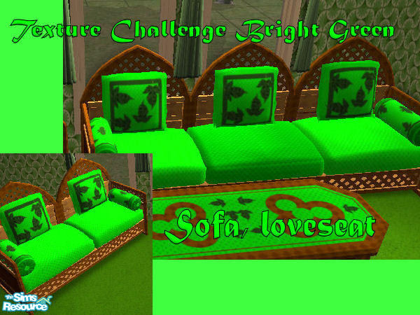 Sims 2 — Texture Challenge - Moroccan sofa by TSR Archive — Texture Challenge number 2. Moroccan sofa. Texture by