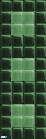 Sims 2 — Glass Walls_Jade - Individual Item by maylynn55 — maylynn55 **TSRAA**