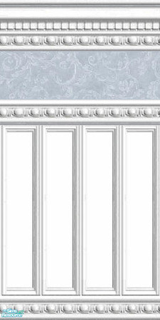 Sims 2 — jsf2BlueScrollWWDE by jsf — From jsf Designs exclusively for TSR, TSRAA. Enjoy!