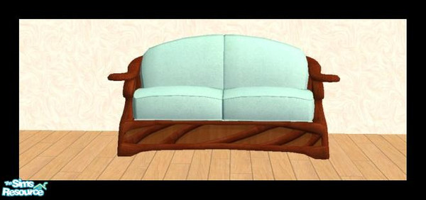 Sims 2 — MDP Pastel Teal Baroccoco Sofas by MelandStv — There are 6 colourful upholsteries in this set. Colours both the