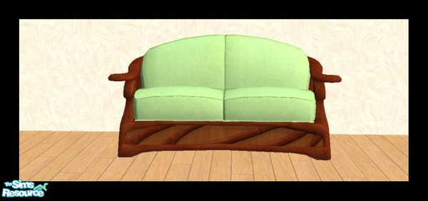 Sims 2 — MDP Pastel Green Baroccoco Sofas by MelandStv — There are 6 colourful upholsteries in this set. Colours both the