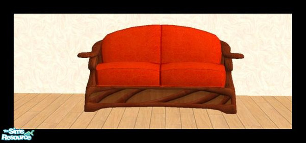 Sims 2 — MDP Burnt Baroccoco Sofas by MelandStv — There are 10 colourful upholsteries in this set. Colours both the sofa