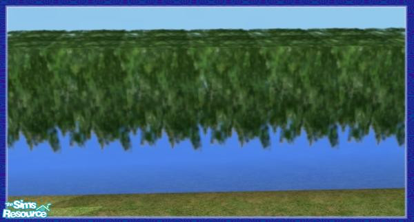 Sims 2 — Fantasy Garden - Hanging Vines by NewSimSimGirl — Place these over pillars and entrances to make your garden a