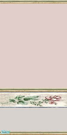 Sims 2 — Soft Rose - 3 by Lorah — Soft Rose, blue, green and cream walls in paint and tiles. 3 matching floors.