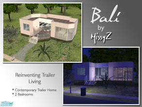 Sims 2 — Modern Trailers: Bali by MissyZ — MissyZ is reinvneting trailer-style living with this contemporary range of