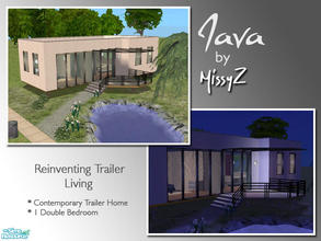 Sims 2 — Modern Trailers: Java by MissyZ — MissyZ is reinvneting trailer-style living with this contemporary range of