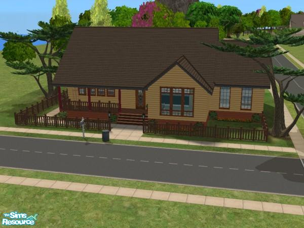 Sims 2 — 43 Tinder Drive by hatshepsut — A Simple little country cabin.