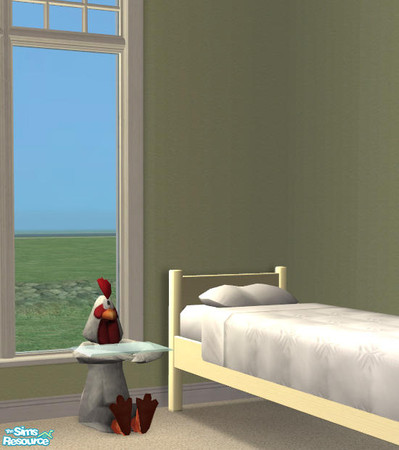 Sims 2 — Square Chicken Coffee Table White - #286624 by DOT — Square Chicken Coffee Table White. Sims 2 by DOT of The