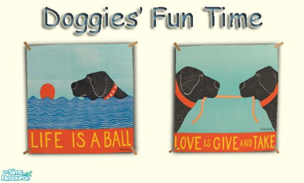 Sims 2 — Doggies' Fun Time by tessasim — For dog lovers!