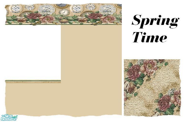 Sims 2 — Spring Time by Lorah — Beige set for Spring.