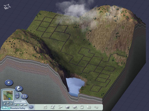 Sims 2 — Mountain Valley by cat3cm — 