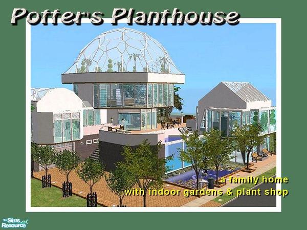 Sims 2 — Potters Planthouse by Tiko —