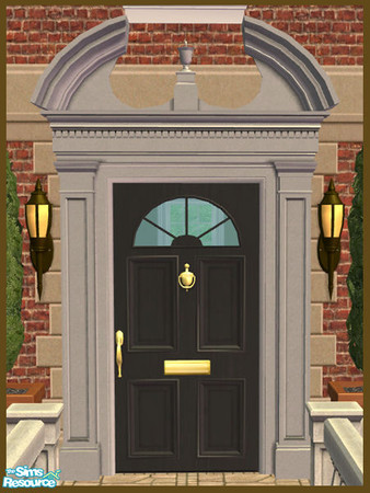 Sims 2 — Broken Bonnet Pediment Recolor - Granite by phoenix_phaerie — A granite recolor of the Pedimentary, My Dear!