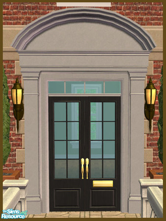 Sims 2 — French Bonnet Pediment Recolor - Granite by phoenix_phaerie — A granite recolor of the Pedimentary, My Dear!
