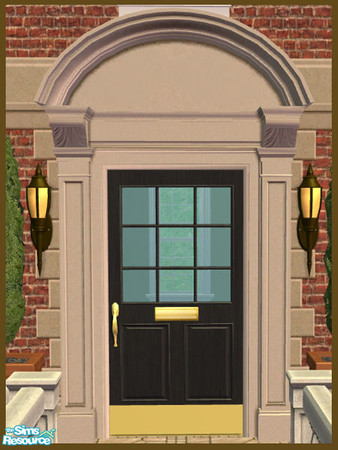 Sims 2 — Bonnet Pediment Recolor - Limestone by phoenix_phaerie — A limestone recolor of the Pedimentary, My Dear! Bonnet