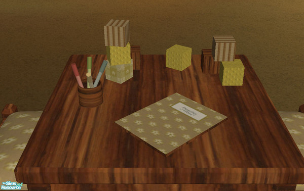 Sims 2 — Tc 60 Campagne Nursery Cubes by H3wwy — Becoming a granny was certainly the most exciting moment of her life...