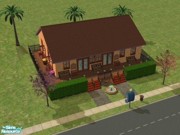 Sims 2 — Mobile Home Park Library by sim_king76 — another lot made by my mom.