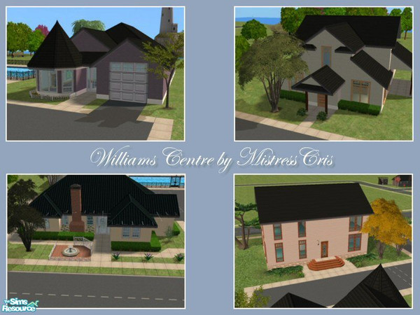 Sims 2 — Williams Centre by mistresscris — Created by MistressCris.