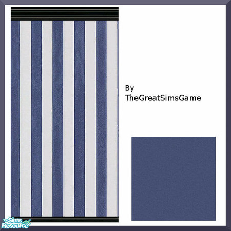 Sims 2 — Wallpaper with Matching Carpet by BarbAnn — 