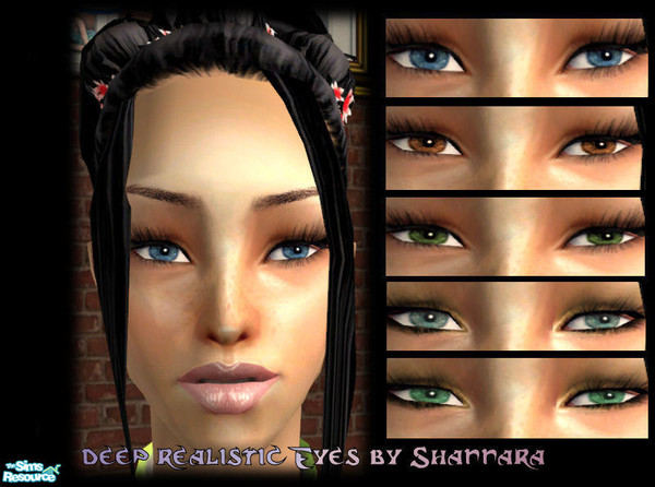 Sims 2 — Deep Realistic Eyes by Shannara_Simfashion — 