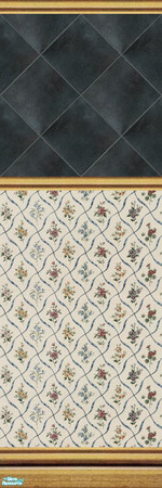 Sims 2 — Stone Diamonds - Wall Set 28 - 28g by maylynn55 — Made by maylynn55 **TSRAA Member**