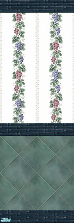 Sims 2 — Stone Diamonds - Wall Set 19 - 19j by maylynn55 — Made by maylynn55 **TSRAA Member**