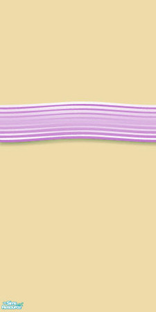 Sims 2 — Premier Kitchen wall by Cloisonne — Gold pink wall