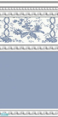 Sims 2 — jsf2FloralDuskyBlueDE by jsf — From jsfDesigns exclusively for TSR and the FA Spring Gardening theme, TSRAA,