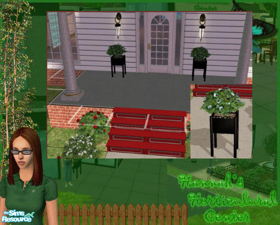 Sims 2 — Wrought Iron Plant Stand by younce135 — New from Hannah's Horticultural Center is the Plant Stand. Nice Wrought
