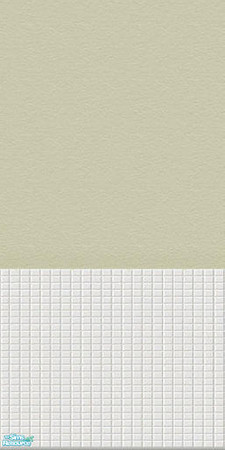 Sims 2 — Tan Tile Wall by DOT — Tan Tile Wall. Sims 2 by DOT of The Sims Resource.