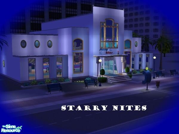 Sims 2 — Starry Nites by hatshepsut — The hottest place downtown for live entertainment, good food/coffee and a friendly