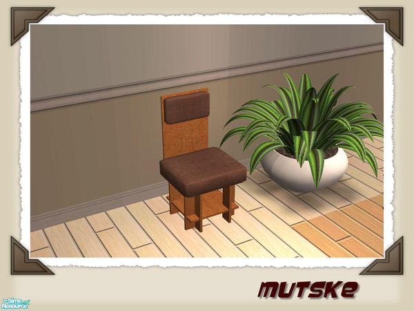 Sims 2 — Las Vegas - Diningchair cushion 2 by Mutske — Recolors from the "New York" and "Dallas" set.