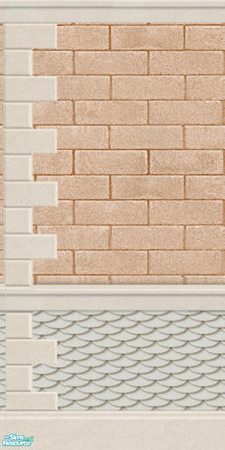 Sims 2 — JJs stone salmon WS left by thesorceress — Created by The Sorceress, Mac compatible