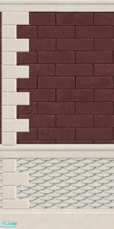 Sims 2 — JJs stone brown WS left by thesorceress — Created by The Sorceress, Mac compatible