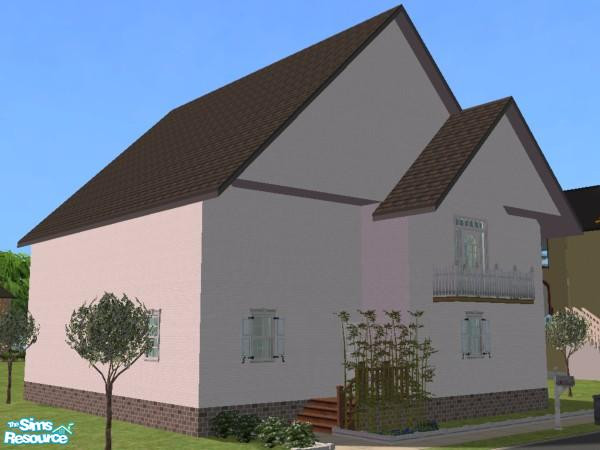 Sims 2 — 6 Trumble Road by ddgangel — This is a two story house. It has bathroom and kitchen furinshed. There are 2