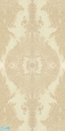 Sims 2 — Into Brown 3 by Lorah — cream wallpaper