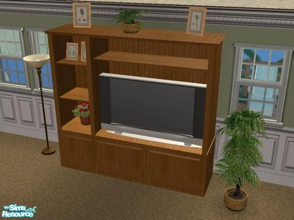 Sims 2 — GEC 2 - Tv Stand by joesemsims — This is the tv stand in the set. Enjoy!