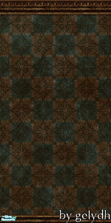 Sims 2 — Decrepit Walls - Woodhouse by gelydh — Will be found under \'wallpaper\'.